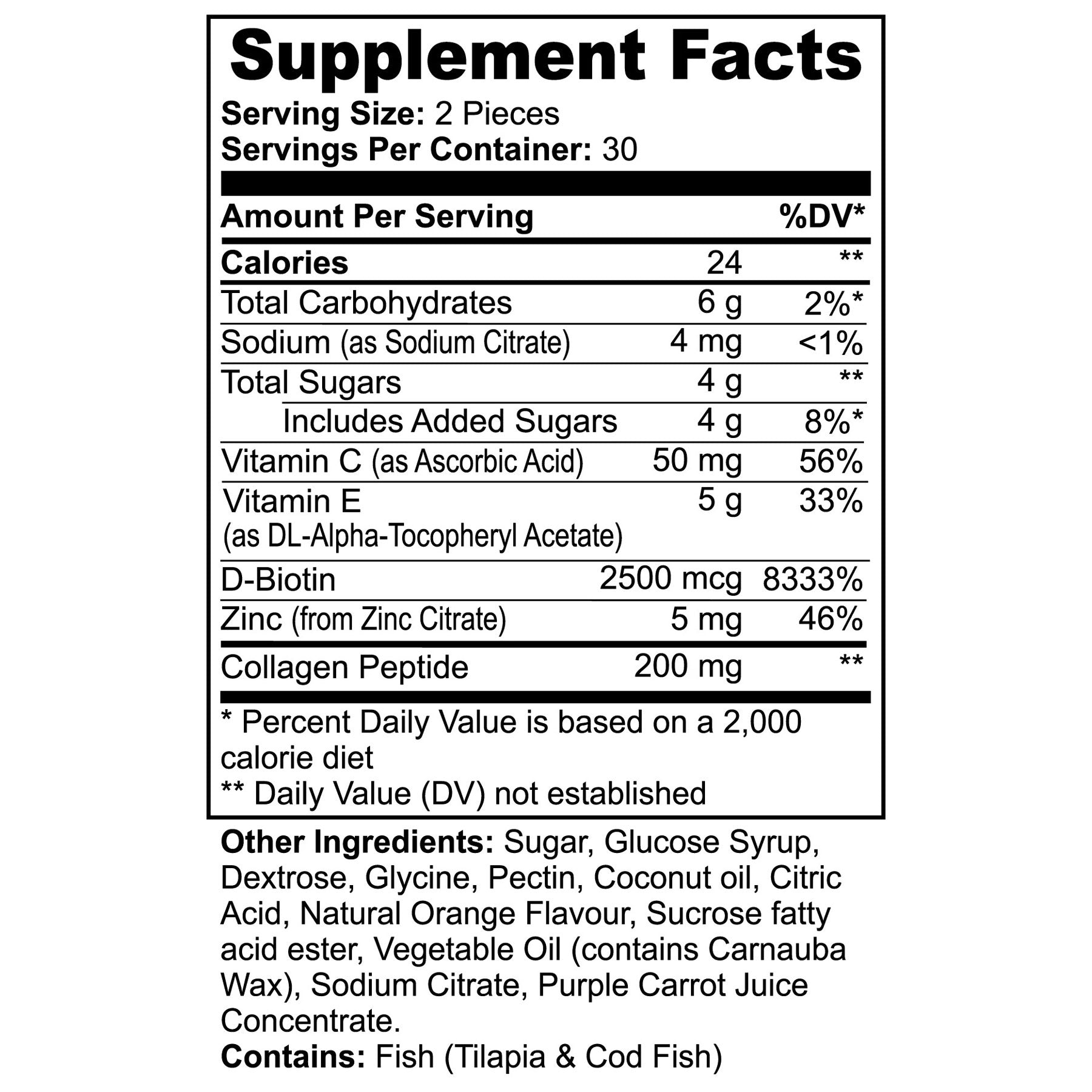 Collagen Gummies (Adult)