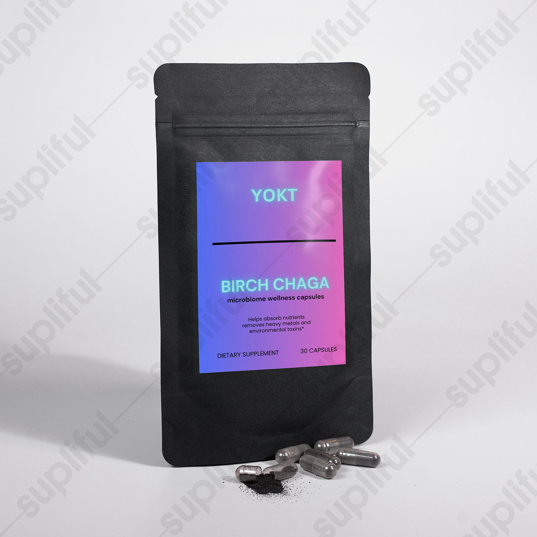 Birch Chaga Microbiome Wellness Capsules